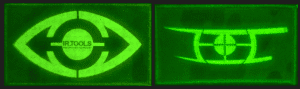 IR view of Custom patches