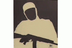Half Man w/Gun