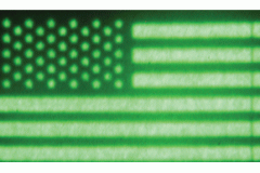 US Flag Night Vision View