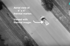 4" x 4" thermal marker
