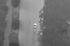Aerial view of marker with thermal imager