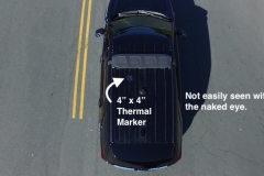 4" x 4" thermal marker