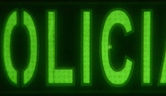 IR Patch, Multicam - Policia 3"x 8"