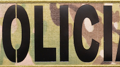 Multicam - Policia 3" x 8"