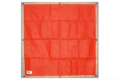 2' x 2' Orange Ripstop Back