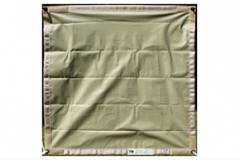 2' x 2', Tan Film Front/Orange Ripstop