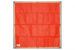 Orange Nylon Back, 4' x 4' Thermal Panel