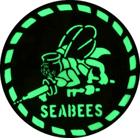 seabees blue green glow