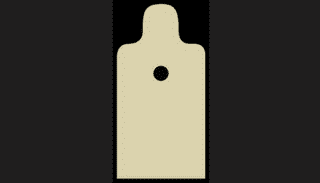 thermal target silhouette