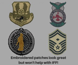 Embroidered Military patch