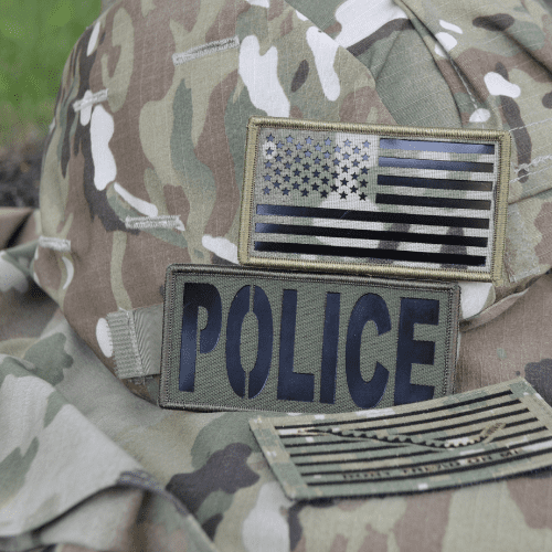 Custom Plate Carrier Text Patch - 3x5