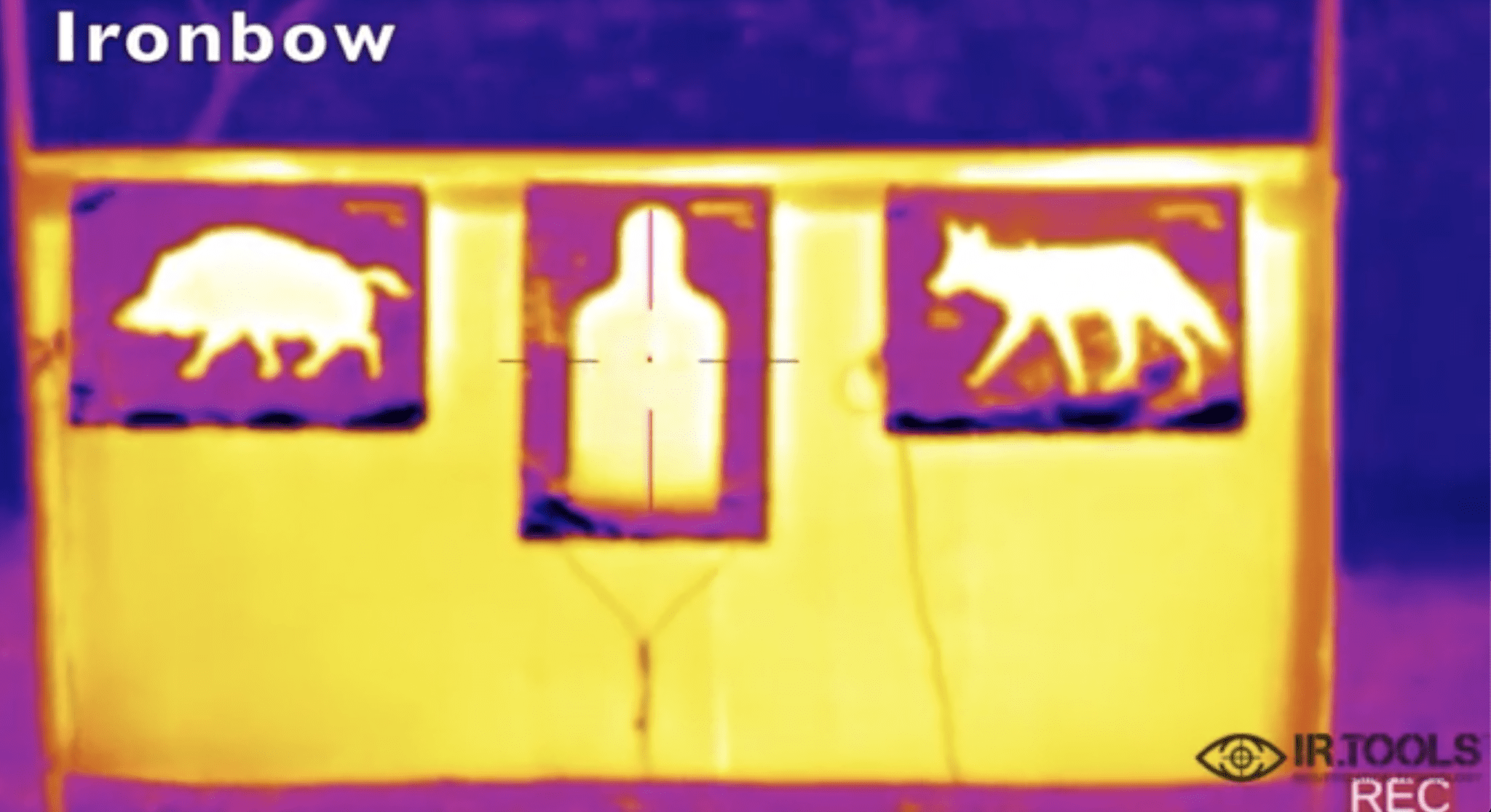 Thermal Color Palette Ironbow thermal imager view