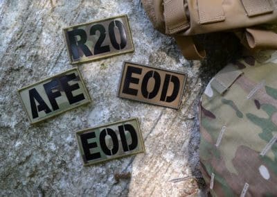 Laser cut Call Signs EOD,AFE