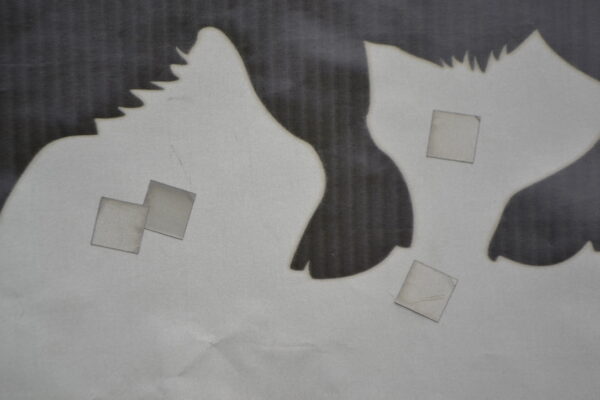Upright thermal Repair Pasters on Boar