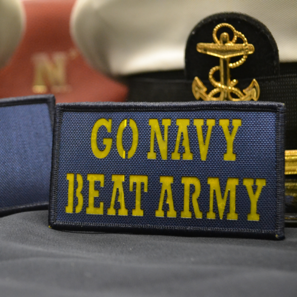 GO NAVY BEAT ARMY IR Reflective patches
