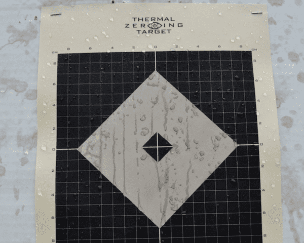 Thermal Zeroing Target for your Thermal target