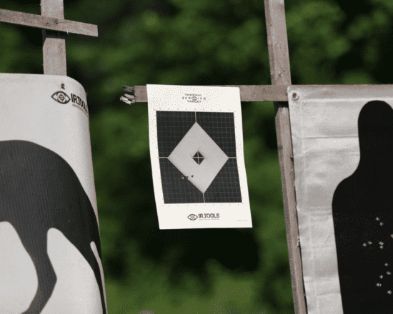 IR.Tools Boar Thermal Target Kit - Thermal Scope Sighting Target With Pasters For Shooting Practice