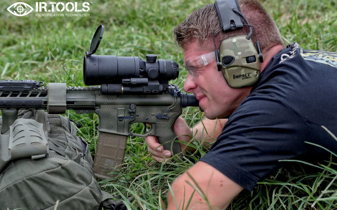 Training with thermal scope shooting thermal targets