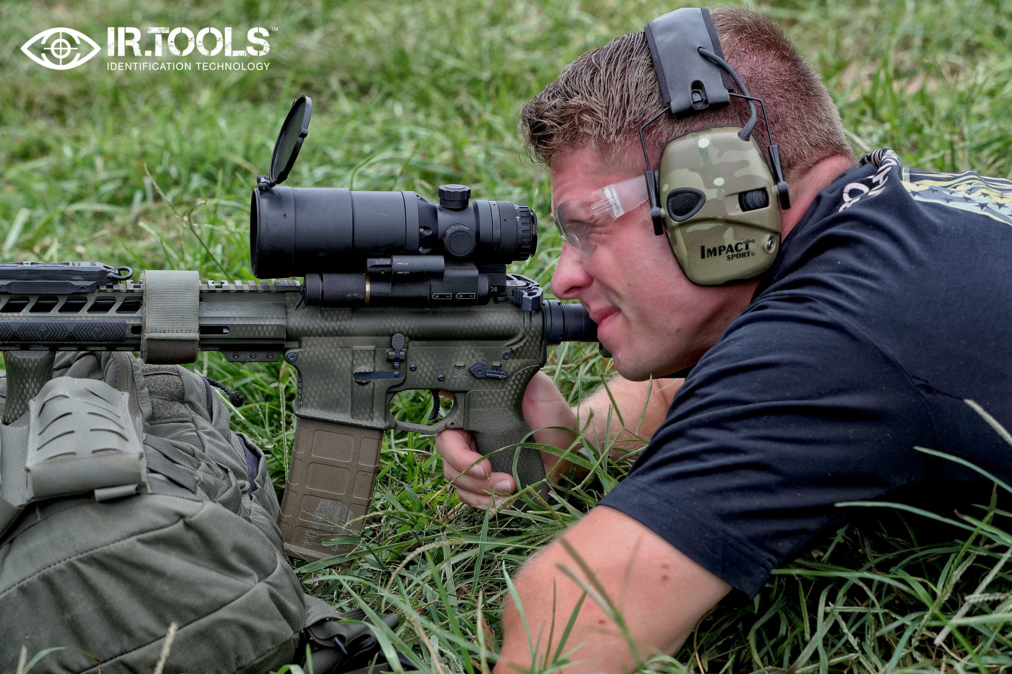 Training with thermal scope shooting thermal targets