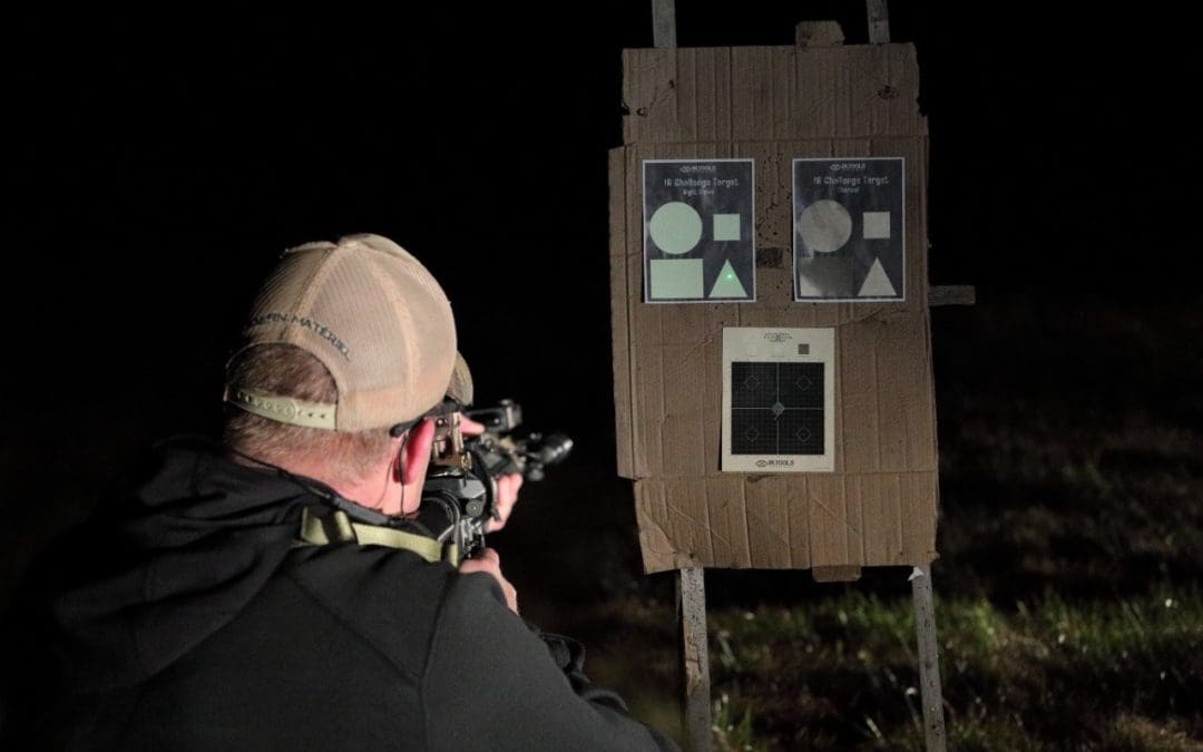 IR Challenge Target for Thermal and Night Vision Sights