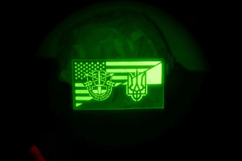 IR American Flag Patch - Infra-red Night Vision Patch