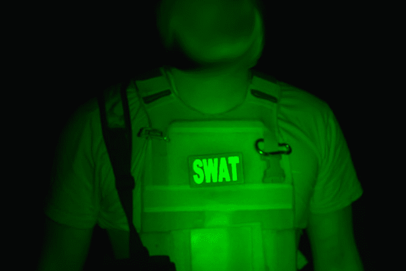 SWAT IR Patch for friendly or foe identification