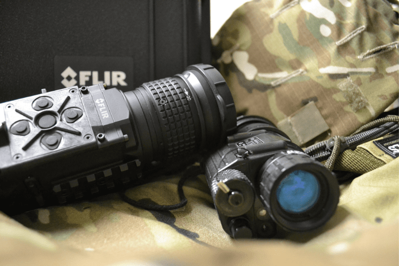 Night Vision and Thermal Cameras detection for ease of operation and friendly fire support.