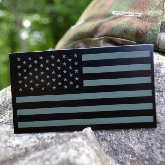 IR American Flag Patch - Infra-red Night Vision Patch