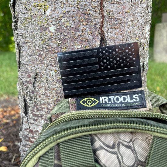 IR Tools IR US Army American Flag Reverse Green/Black - Fo