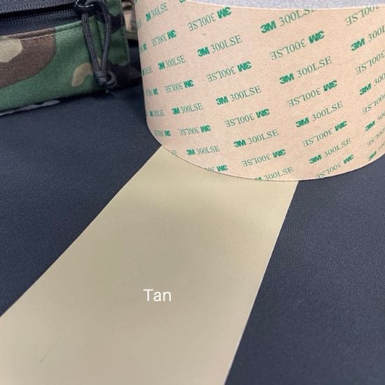 Tan thermal film rolls