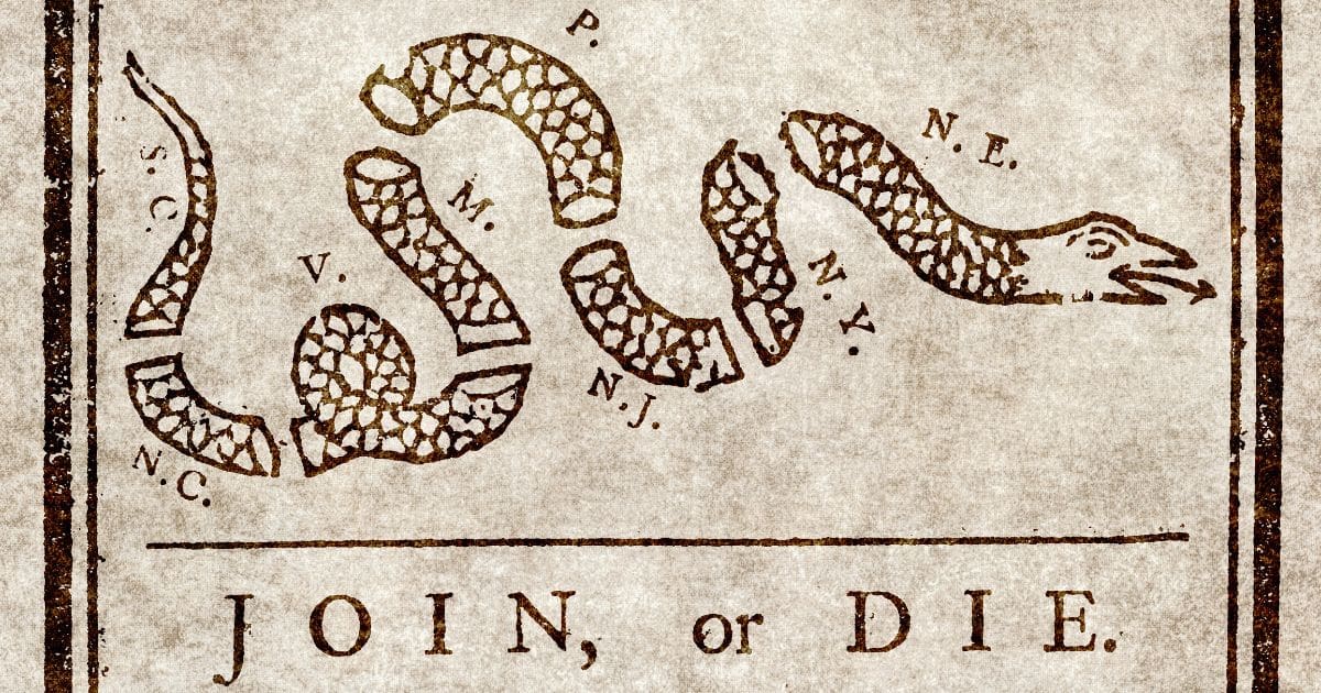 Join or Die, history of the Navy Jack patch