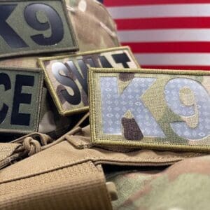 Non-Covert SWAT IR Patch: Choose Style, Color, Film