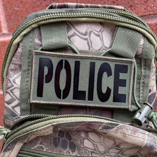 POLICE Covert IR Patches Choose Style, Color, Film | IR.Tools™