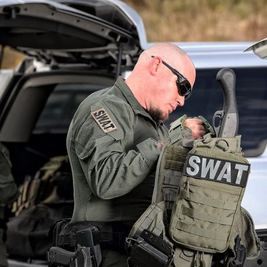 Non-Covert SWAT IR Patch: Choose Style, Color, Film