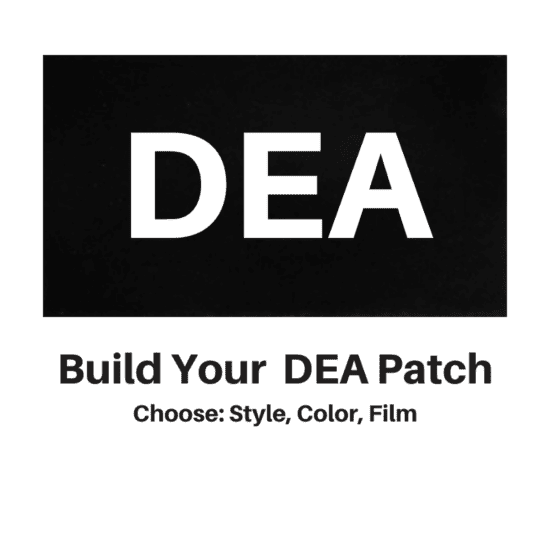 DEA COVERT IR patch, Build your own!