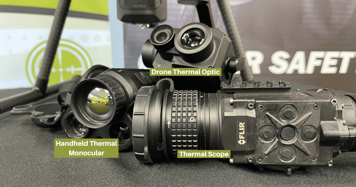 thermal devices used by military, law enforcement and sportsmen