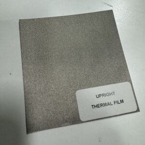 Upright Thermal film decal 4x4