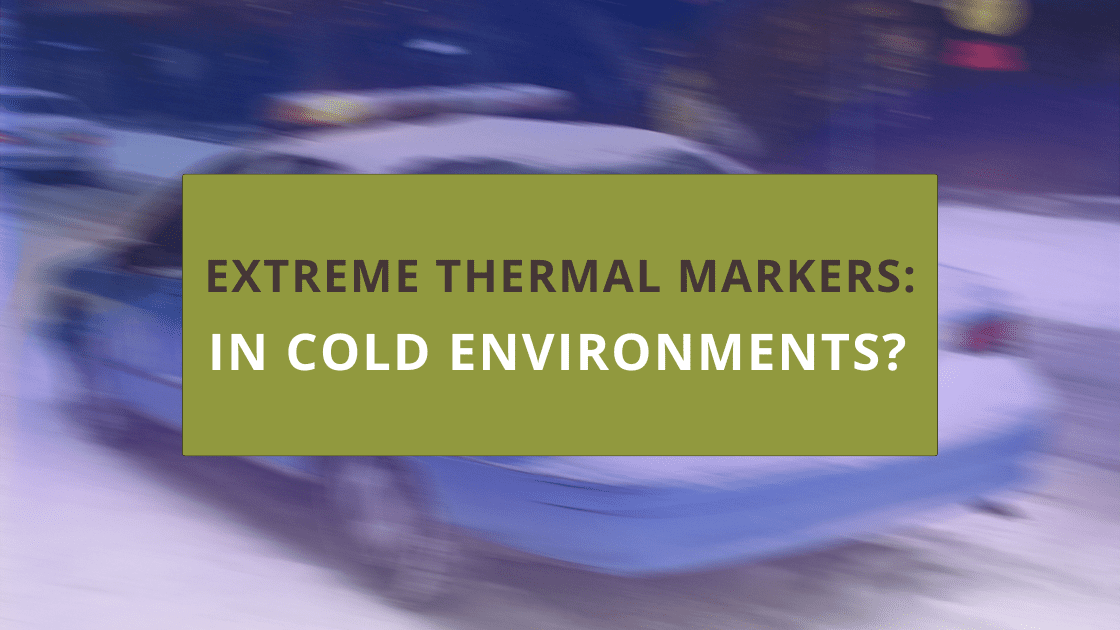 Utilizing Extreme Thermal Vehicle Markers in Cold Environments