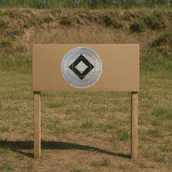 UPRIGHT THERMAL BULLSEYE TARGET DECAL WITH REPAIR PASTERS,KIT 3EA