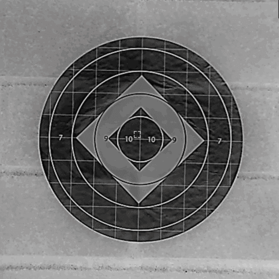 UPRIGHT THERMAL BULLSEYE TARGET DECAL WITH REPAIR PASTERS,KIT 3EA