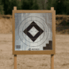 UPRIGHT THERMAL BULLSEYE TARGET DECAL WITH REPAIR PASTERS,KIT 3EA