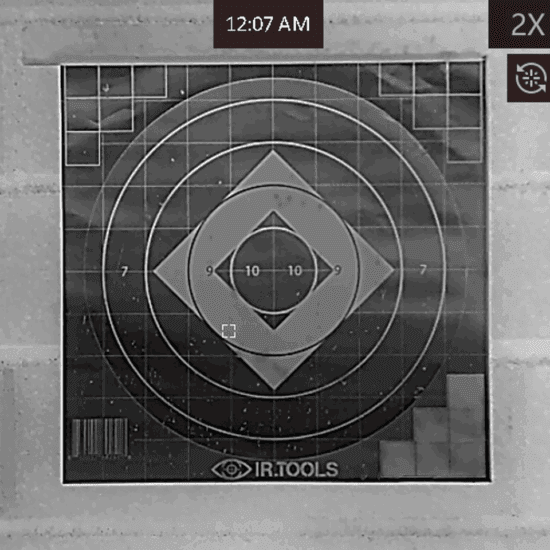 UPRIGHT THERMAL BULLSEYE TARGET DECAL WITH REPAIR PASTERS,KIT 3EA
