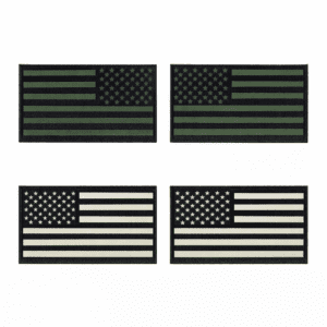 us flag printed ir field