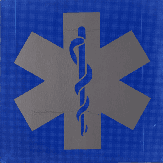 IRT000913 Ambulance Calduceus Thermal Visible Fusion Decal