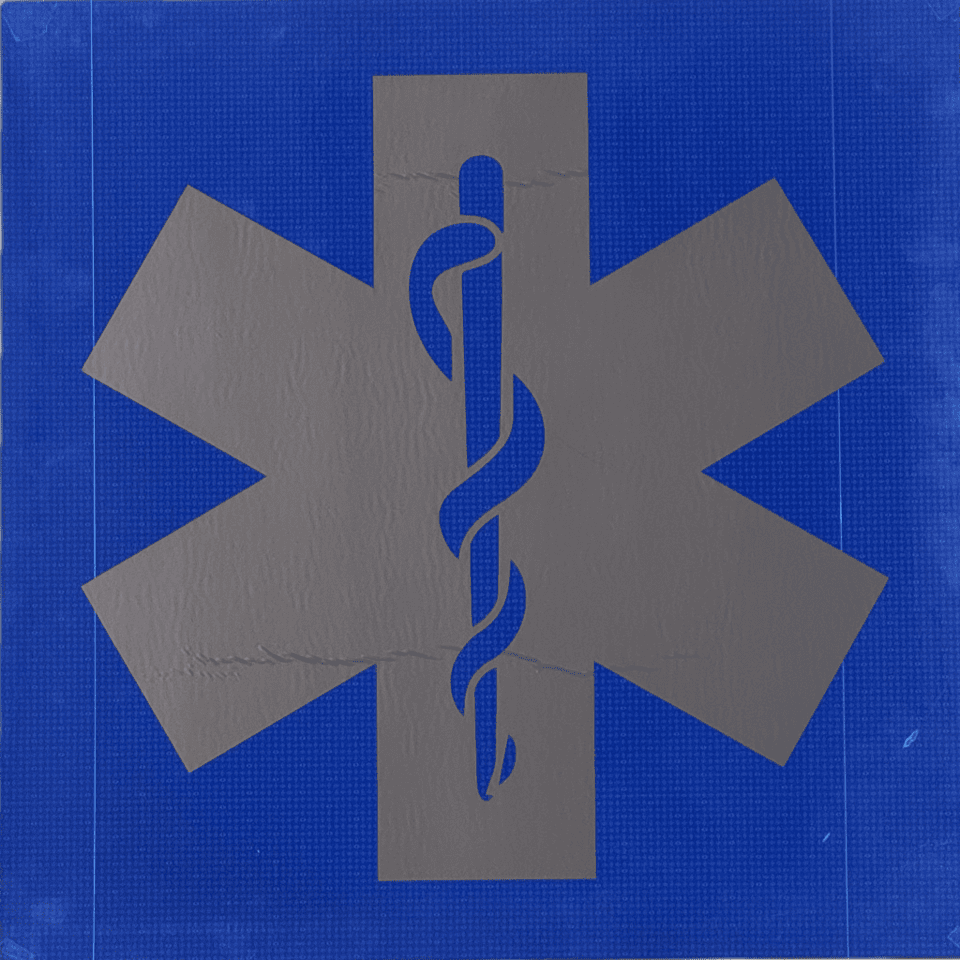 Thermal + Visible Ambulance/EMS Star of Life Roof Marker